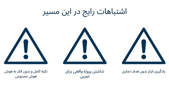 اشتباهات دوره دیجیتال مارکتینگ