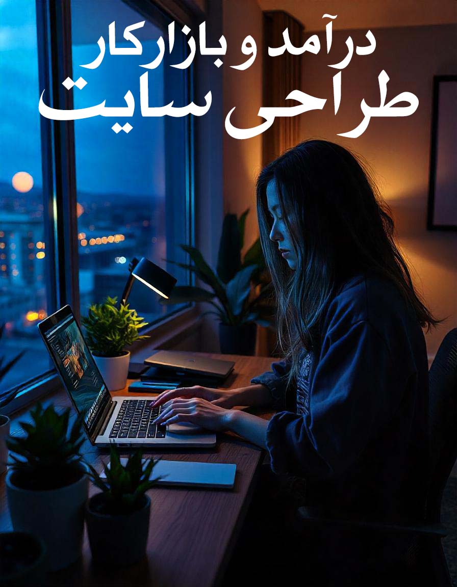 درآمد و بازار کار طراحی سایت