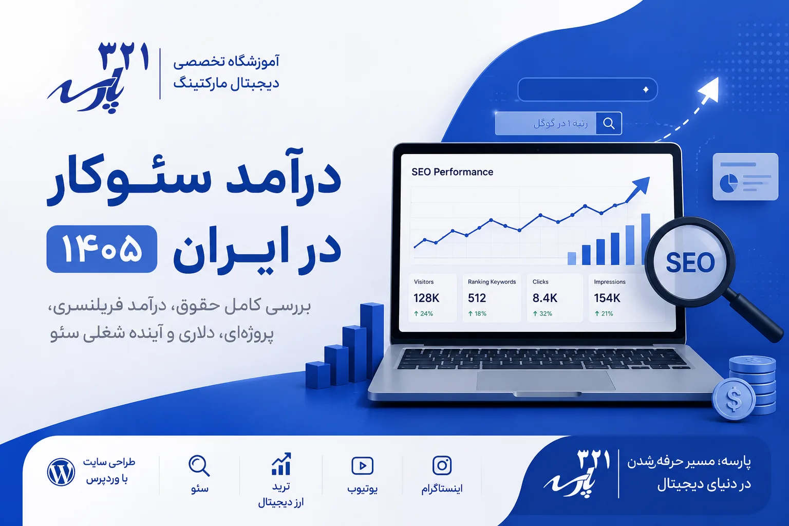 درآمد سئوکار در ایران 1405