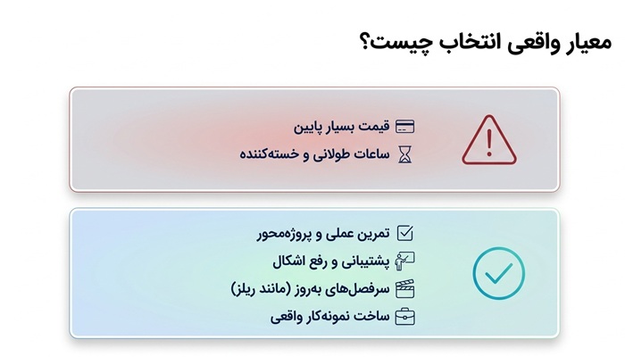 معیارهای انتخاب بهترین دوره ادمینی اینستاگرام